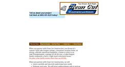 Desktop Screenshot of cleancut-construction.com